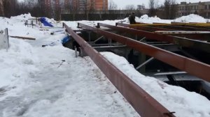 Строительство ТЦ "Талисман" г. Новомосковск