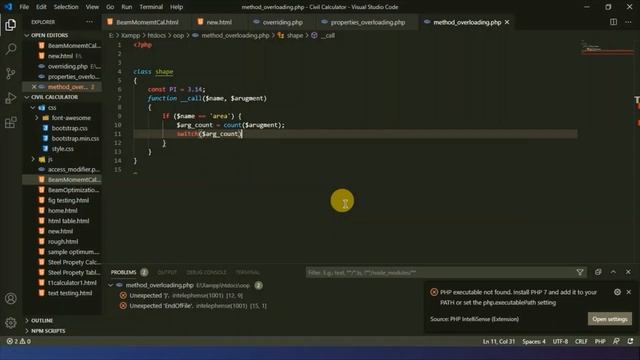 Overloading in PHP OOP | PHP OOP Lecture 8 | How to do this