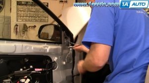 How To Replace Broken Side Rear View Mirror Nissan Murano 03-07