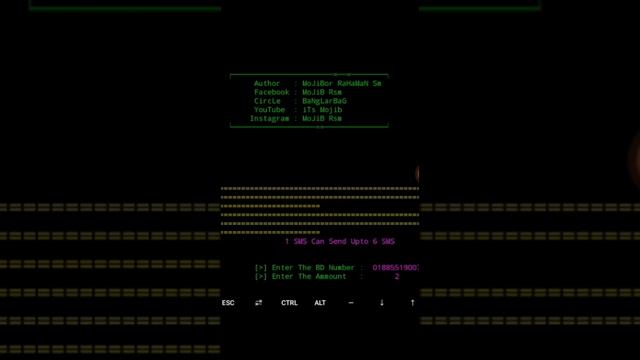 Sms Bomber 2023! Termux Sms Bomber. TiGer Unlimited Tech #Mojib_Rsm Mr Sms bomber смотреть онлайн