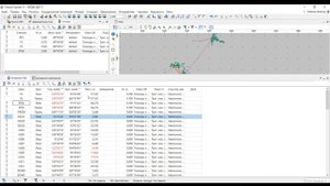 Обработка (контроль) тах.хода и съемки, выполненных в программе Тах.ход (Leica TCR1202) в Credo Dat