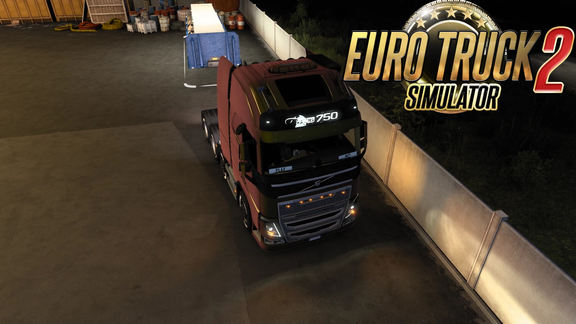 Euro Truck Sim 2 - Геймплей - | Logitech G29