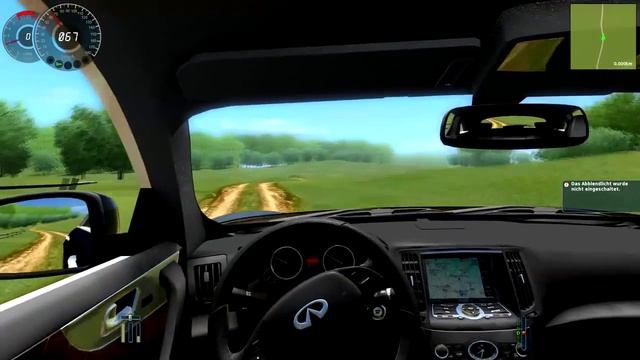 City Car Driving mit Mods Infinity FX50s (V1.3.3) смотреть онлайн