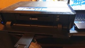 Проверка моей печатающей головки принтера canon ip7240