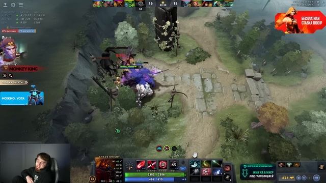 КУМАН НЕ УМЕЕТ ПРОИГРЫВАТЬ НА КЛОКВЕРКЕ ДОТА 2| COOMAN DOTA 2 смотреть онлайн