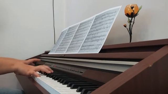 И.С.Бах Бурре си-минор из Партиты для скрипки #1 (переложение для фортепиано К. Сен-Санса) смотреть онлайн