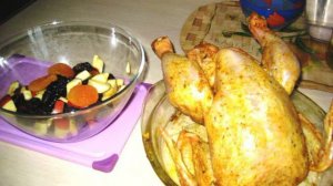 Фаршированная курица