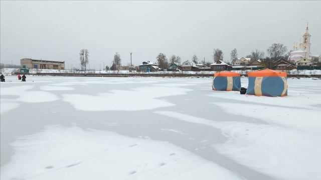 Кимры,зимняя рыбалка. 10 декабря 2022г. смотреть онлайн