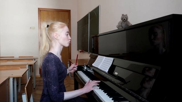 33-й и 34-й ДИКТАНТЫ по СОЛЬФЕДЖИО для 2 КЛАССА СИ БЕМОЛЬ МАЖОР, 4/4,  КАК НАУЧИТЬСЯ ПИСАТЬ ДИКТАНТ