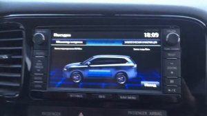 Outlander 2013, 2.0, активация менюшек PHEV на магнитоле W-12