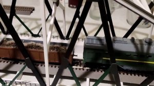 продолжение постройки ЖД МОСТА масштаб 1/87 часть 3