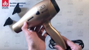 Фен 2200 Вт ANNIVERSARY DEWAL 03-120 Gold