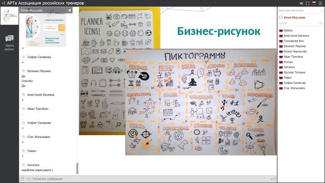 Вебинар. Визуализация в работе тренера и фасилитатора смотреть онлайн