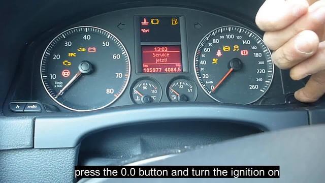 Volkswagen VW Golf Passat Jetta Eseguire il service Service now Service jetzt reset (new) смотреть онлайн