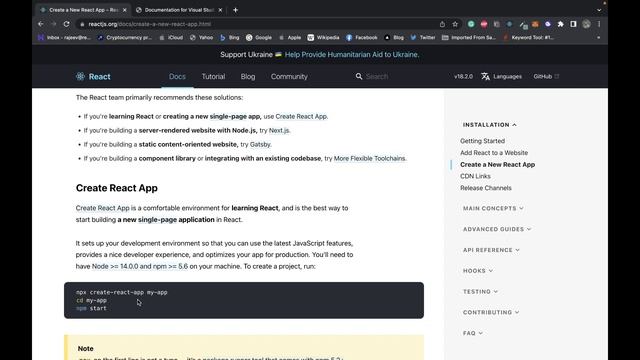 02-ReactJs Environment Setup | How to start with ReactJs & ReactJS Installation смотреть онлайн