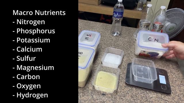 DIY mixing Hydroponic Nutrients смотреть онлайн