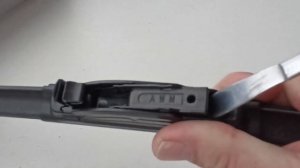 Установка щёток AWM крепление "Крючок".