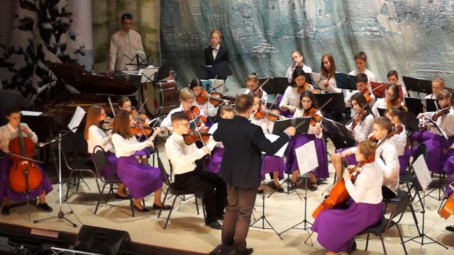 Бах - Ария. Солистка Уланова Кристина смотреть онлайн