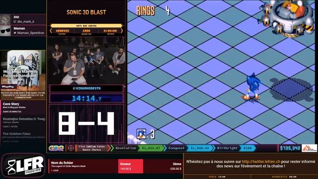 Sonic 3D Blast en 27:00 (Any% Bad Ending) [SGDQ19] смотреть онлайн