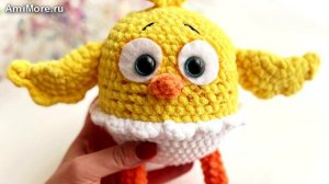 Амигуруми: схема Малыш Цып-Цып. Игрушки вязаные крючком.