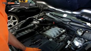 Mercedes Benz SL500 Engine Air Filter Replacement