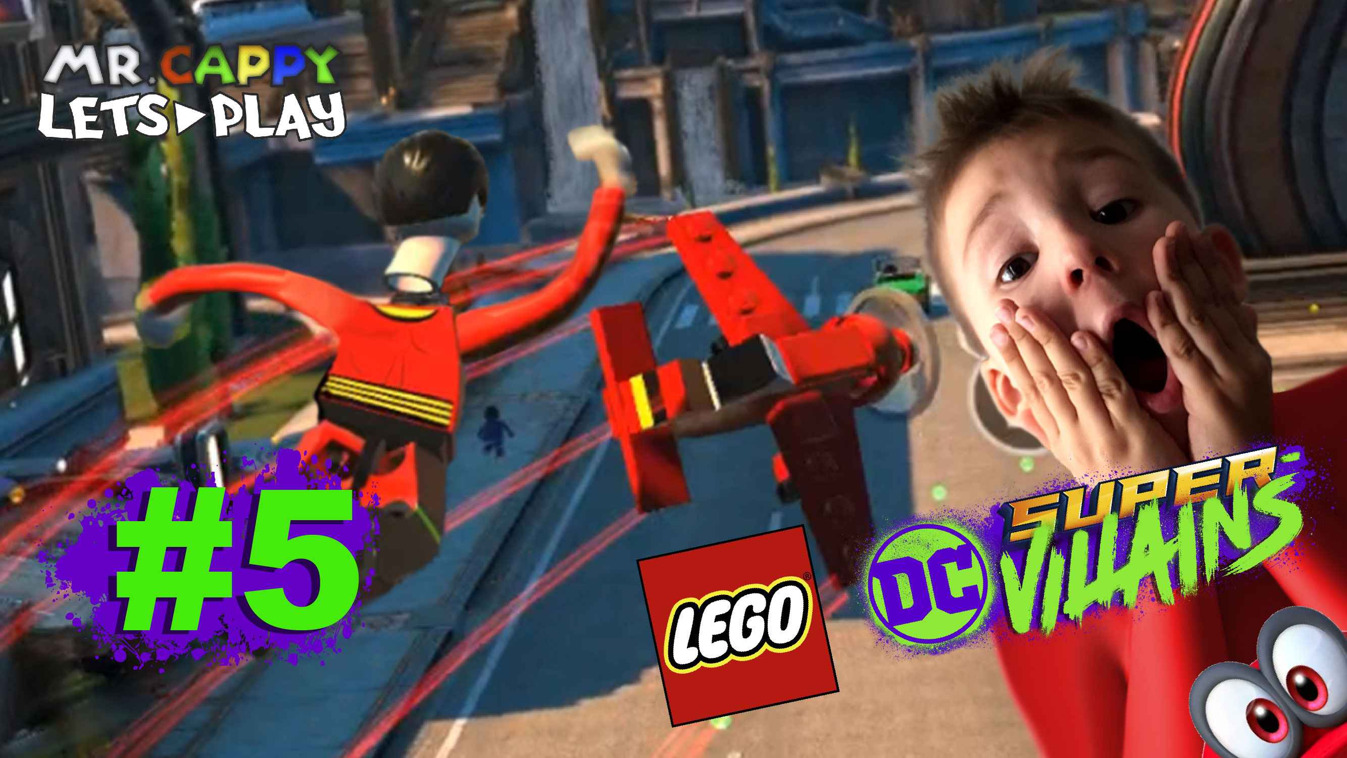 #5 Lego DC Super-Villains. Человек Пластик. (Mr.Cappy Lets play)