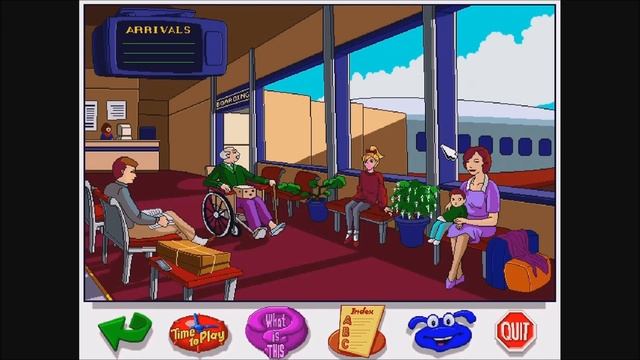 Let's Explore The Airport With Buzzy The Knowledge Bug bubble gum scene смотреть онлайн