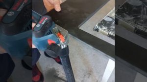 Bosch gho 12v-20. Обработка компакт плиты. #bosch