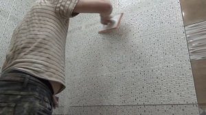 Как затереть ШВЫ РЕЛЬЕФНОЙ ПЛИТКИ чтобы смотрелось ровно!