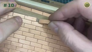 Бриг Меркурий  # 10 обшивка медными листами