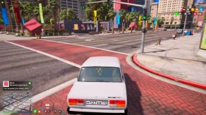 ОПЕРСКАЯ ЕЗДА В GTA 5 - БАМПЕР ОТ НИВЫ В СЕМЕРКУ! ОПЕРСКАЯ 2107 БАМПЕР НИВА УРБАН! ?ВОТЕР