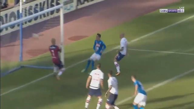 Napoli 2-1 Crotone goal + highlights смотреть онлайн