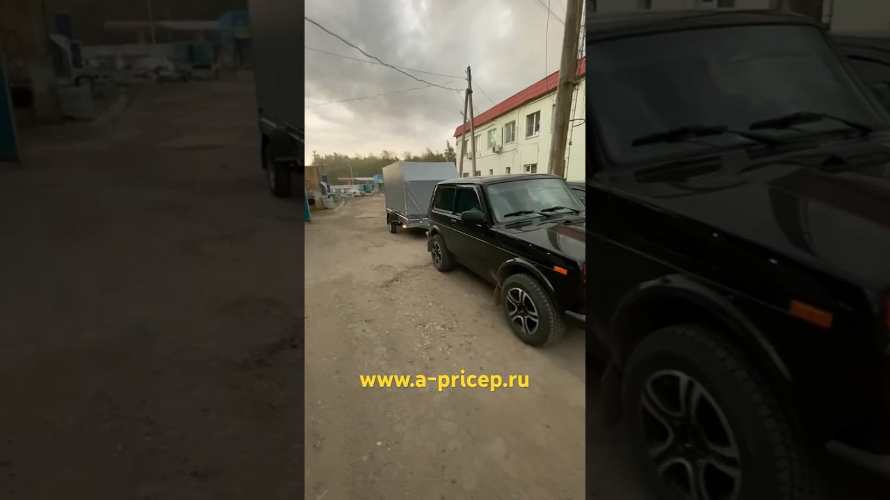 Нива прицеп для снегохода МЗСА 817717 Казань Чебоксары Уфа АРИВА  Установка фаркопа #мзса