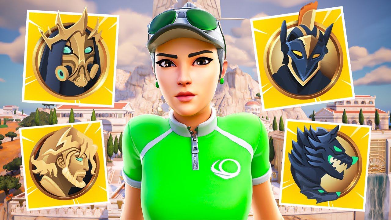 СОБРАЛ ВСЕ ТРИ НОВЫХ МЕДАЛЬОНА В ФОРТНАЙТ! смотреть онлайн