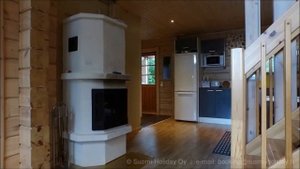ID 1722. Коттедж в Финляндии. Берег озера. 95 км от Хельсинки.