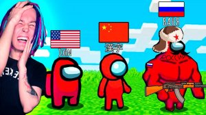 ТОП 5 ПАРОДИЙ НА AMONG US В МАЙНКРАФТ