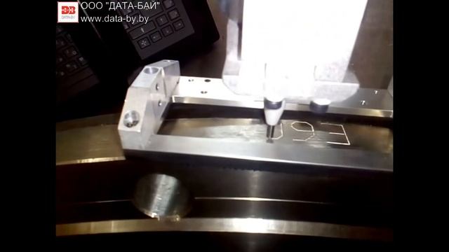 Ударно-точечная маркировка нержавеющей стали портативным маркиратором Telesis смотреть онлайн