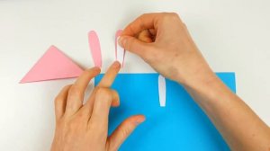 Закладка Зайчик Как сделать закладку для книги своими руками DIY Детские поделки из бумаги к Пасхе