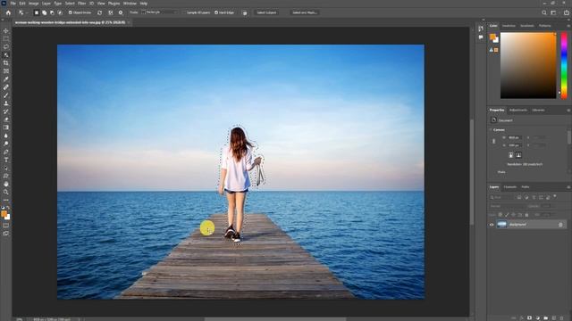 Remove People in 15 Seconds with Photoshop! смотреть онлайн