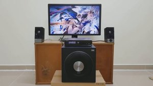 Gene Edifier M3600D 2.1 Speaker Sound Test (Instrumental, Techno, Bass)
