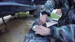 Уаз Патриот. Протечка бензобака из-за слабо затянутого хомута.