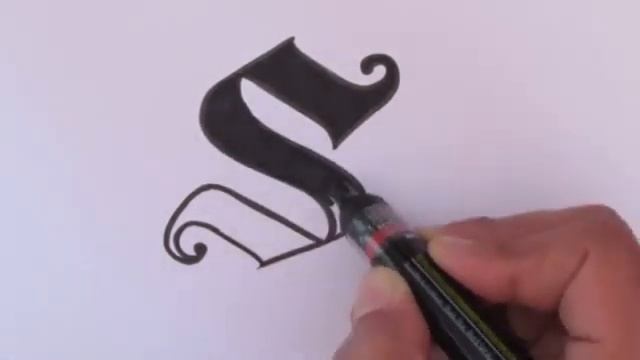 How to draw S letter Stylish tattoo designs Fancy letters Tattoo lettering alphabet designs tutoria смотреть онлайн