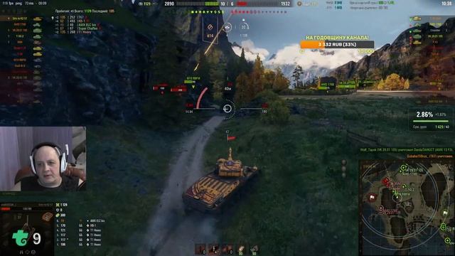Ламповый стрим WOT 07.02.2022. ✮ WORLD OF TANKS ✮ Старые/новые танки ✮
