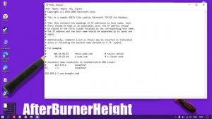 Как отредактировать файл hosts в Windows