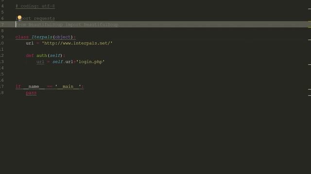 Python авторизация, логин  на сайте.