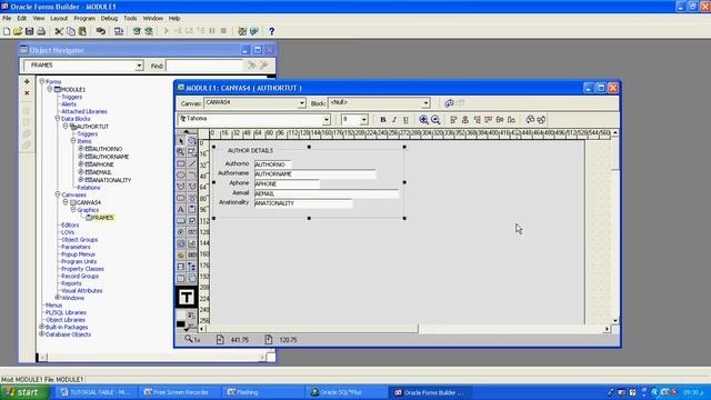 PART 1 -create block and item using oracle 10g form builder смотреть онлайн