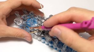 3d ЗАЯЦ на ручку из резинок Rainbow Loom Bands. Урок 287 | Rabbit bunny rainbow loom