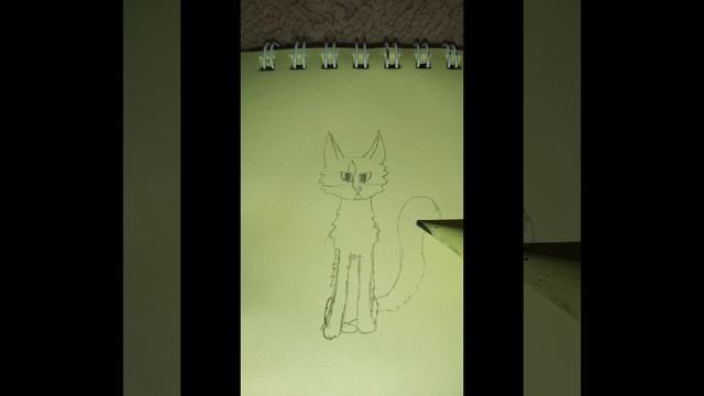 Кошка рисунок маркером смотреть онлайн