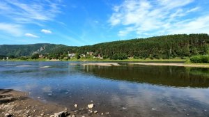 Устье реки Мана  Красноярский край июль 2022г