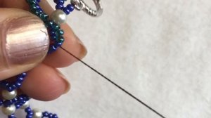 Easy DIY bracelet (ogalala Stitch )